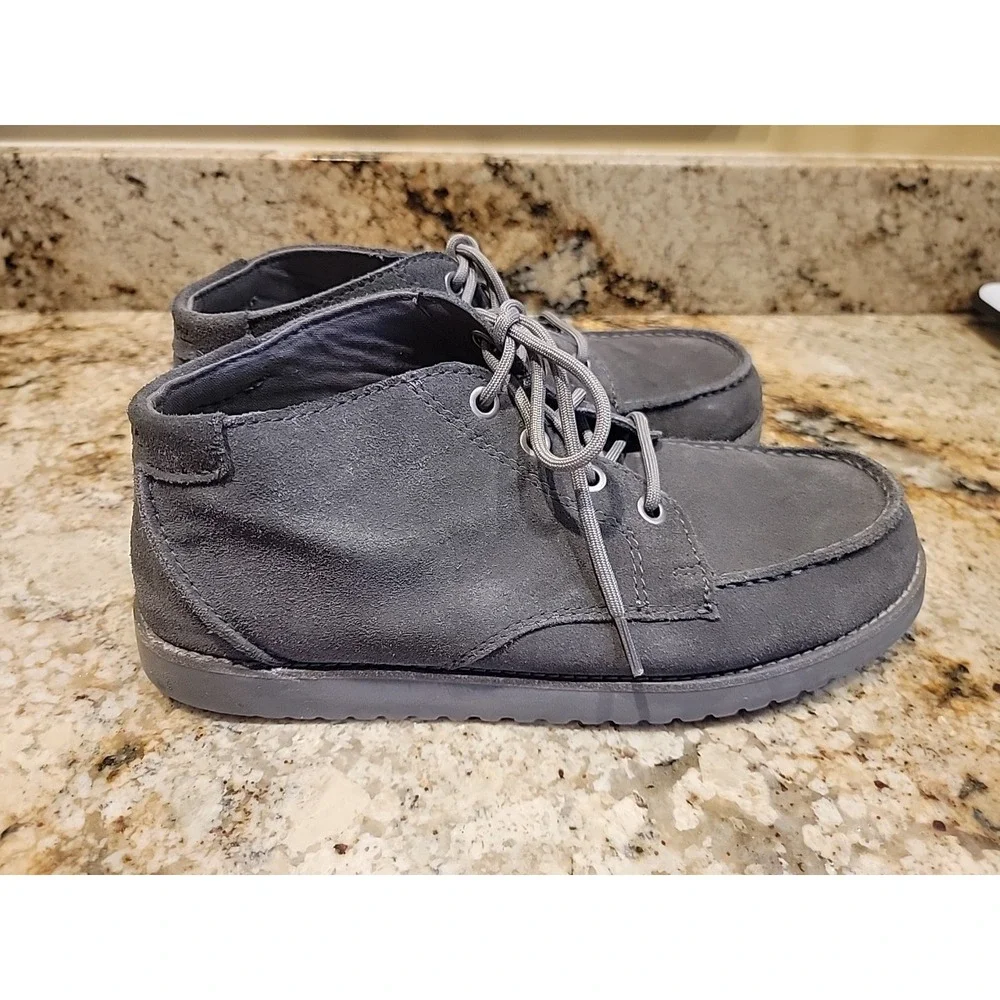 Koolaburra By UGG Kiran Men's Chukka Ankle Boots  Gray  Suede Leather Size 12